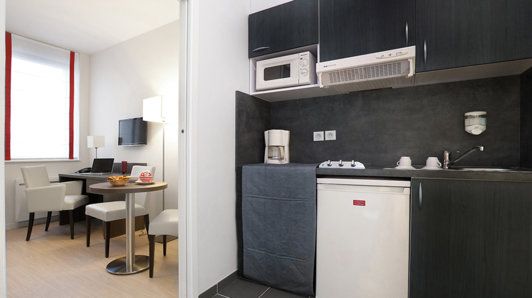 Appartement de 23m2 - 1 pièce - Reims - Quartier Clairmarais