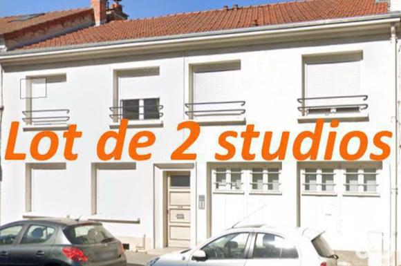 Appartement de 25m2 - 1 pièce - Reims - Quartier Clairmarais - Jamin