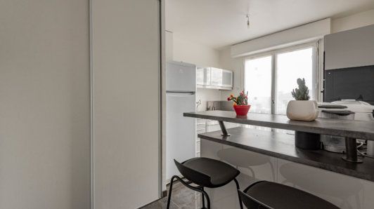 Appartement de 43m2 - 2 pièces - Reims - Quartier Courlancy