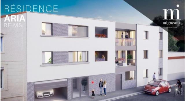 Appartement de 45m2 - 2 pièces - Reims - Quartier Clairmarais