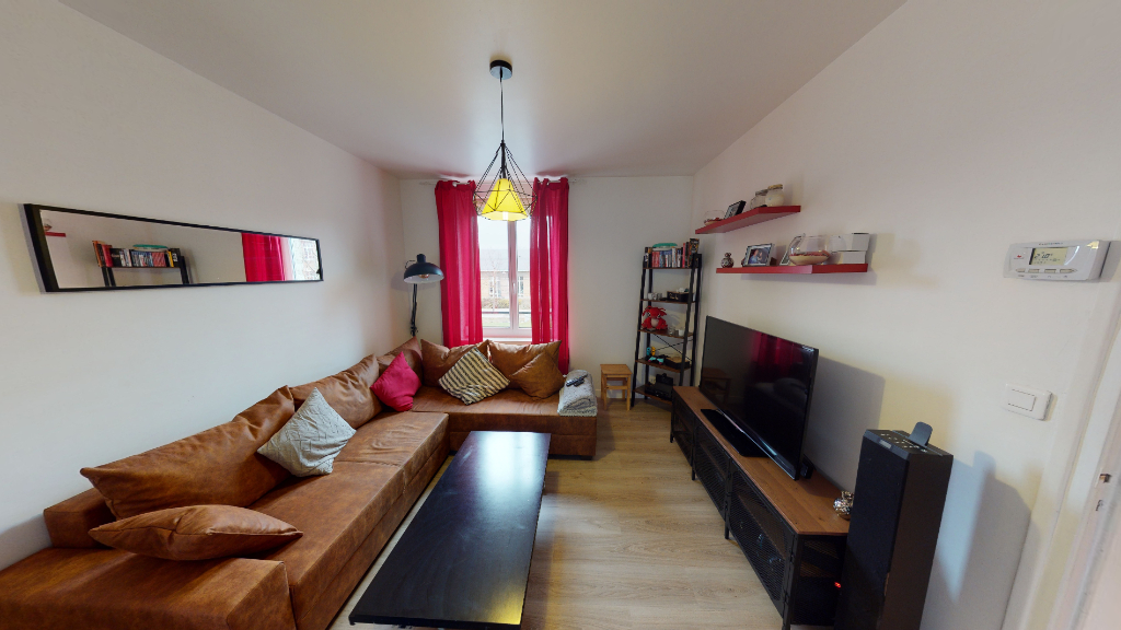 Appartement de 47m2 - 3 pièces - Reims - Quartier Tinqueux - Boulevard des Belges
