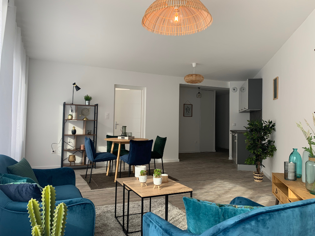 Appartement de 55m2 - 2 pièces - Reims - Quartier Clairmarais