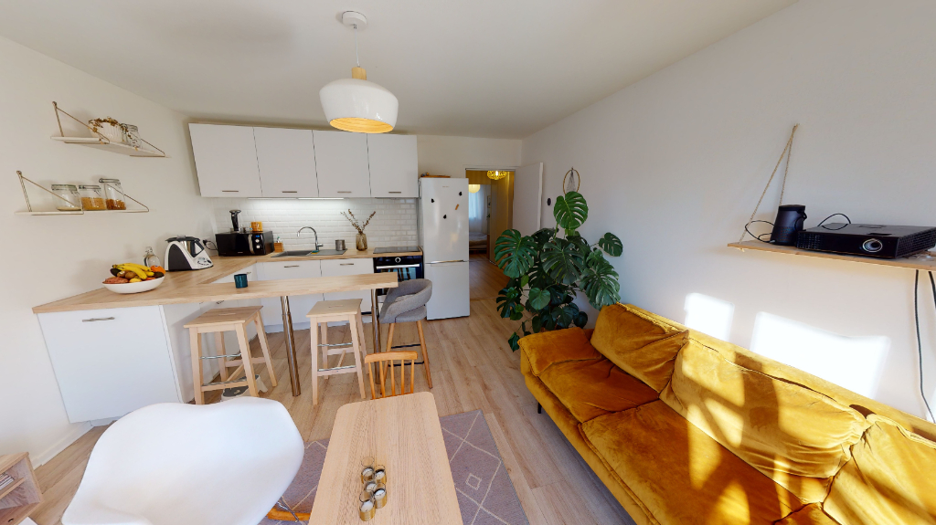 Appartement de 60m2 - 3 pièces - Reims - Quartier Centre Ville - Clémenceau - Rue Ponsardin