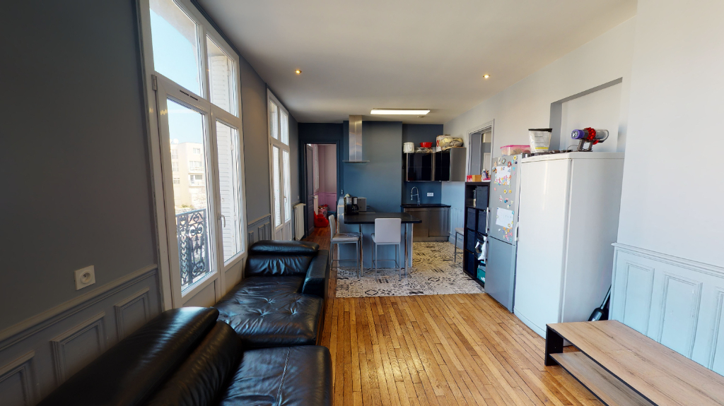 Appartement de 72m2 - 5 pièces - Reims - Quartier Centre Ville