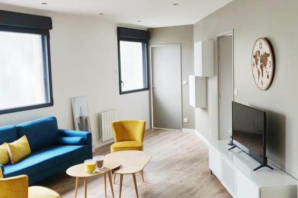 Appartement de 90m2 - 4 pièces - Reims - Quartier Boulevard De La Paix