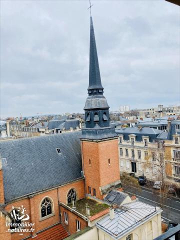 Appartement de 96m2 - 3 pièces - Reims - Quartier Centre Ville