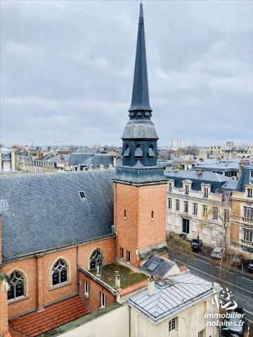 Appartement de 96m2 - 3 pièces - Reims - Quartier Centre Ville