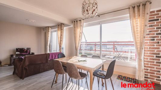 Appartement de 98m2 - 4 pièces - Reims - Quartier Clairmarais