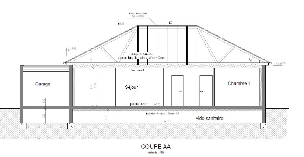 Maison de 100m2 - 4 pièces - Reims