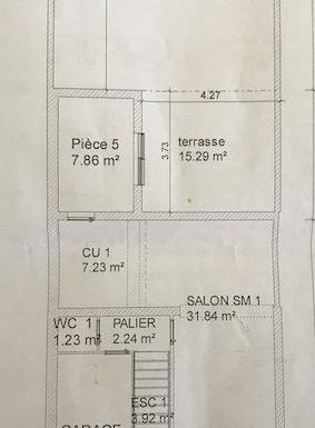 Maison de 130m2 - 7 pièces - Reims - Quartier Place Luton