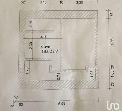 Maison de 130m2 - 7 pièces - Reims - Quartier Place Luton