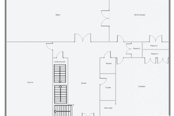 Maison de 135m2 - 6 pièces - Reims - Quartier Centre Ville - Clairmarais