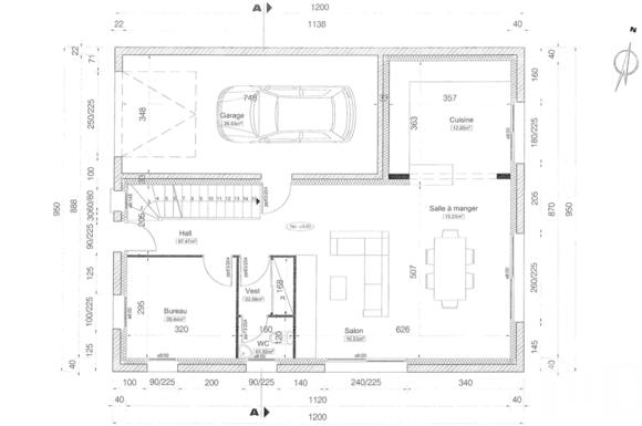 Maison de 165m2 - 6 pièces - Reims