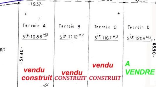 Terrain de 1205m2 - Reims - Quartier Libergier - Chanzy